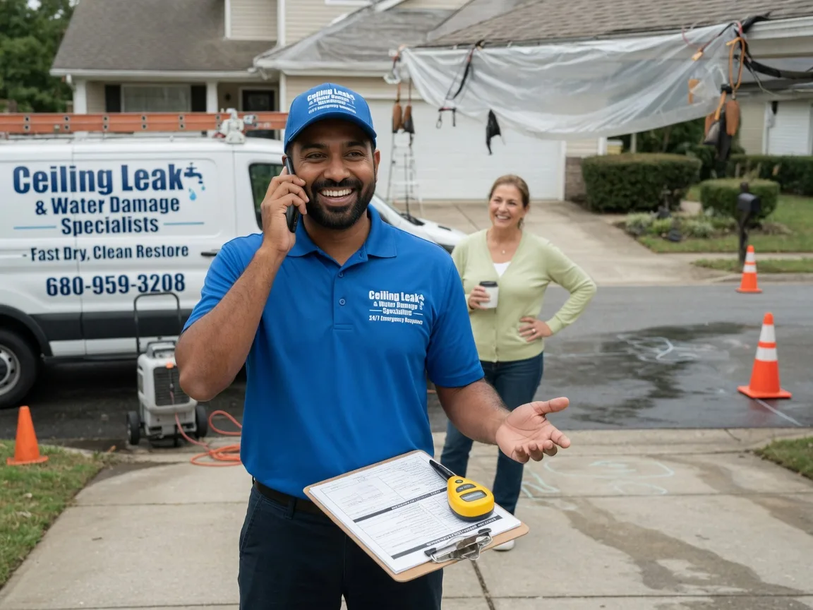 Ceiling Leak Cleanup Vernon Hills, IL FAQs